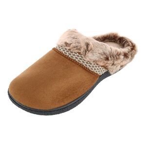 Isotoner Women's Microsuede Mallory Hoodback Slipper